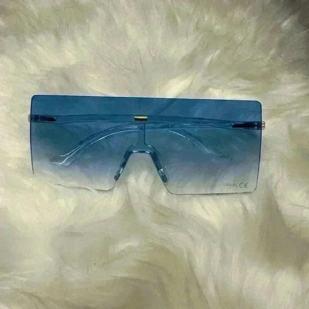 Blue Square Sunglasses